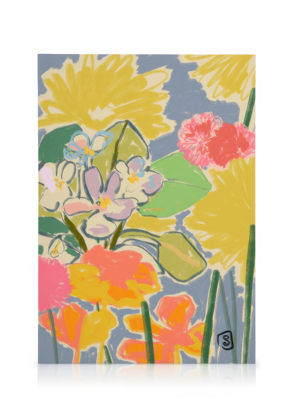 Sandra Poliakov - Morning Garden Canvas print