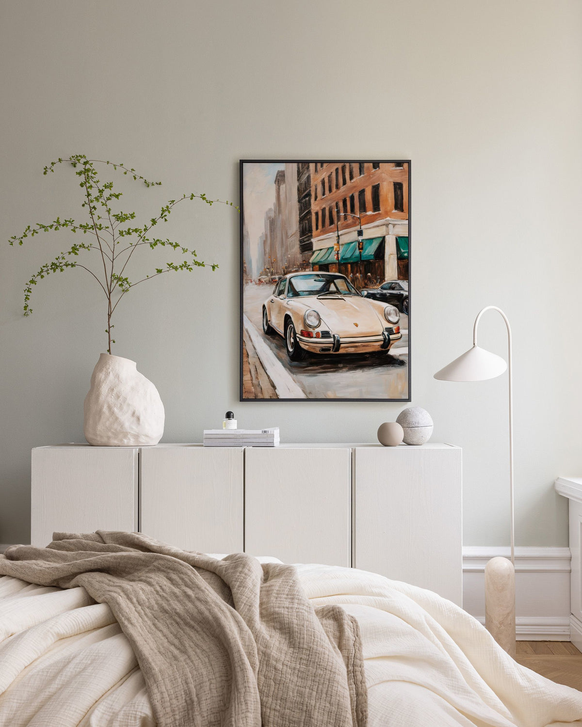 Beige Nostalgia Canvas print