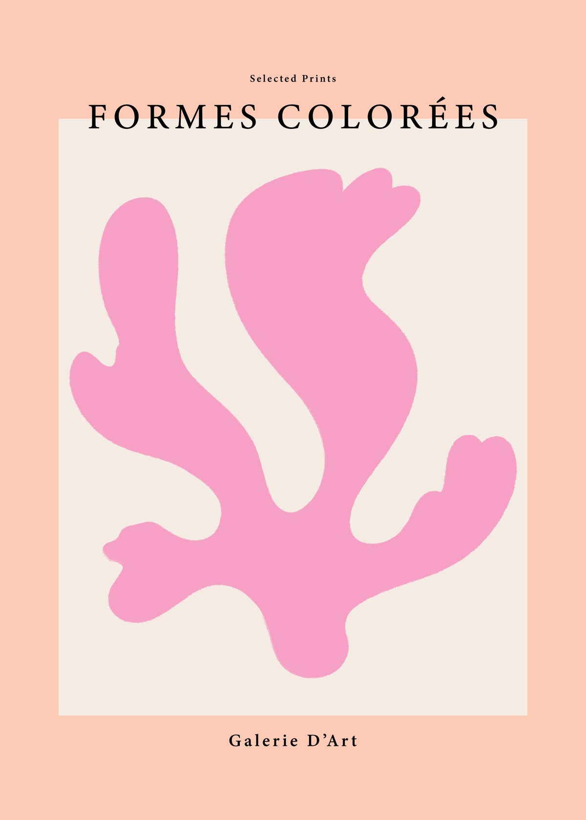 Formes Colorées No1 Print