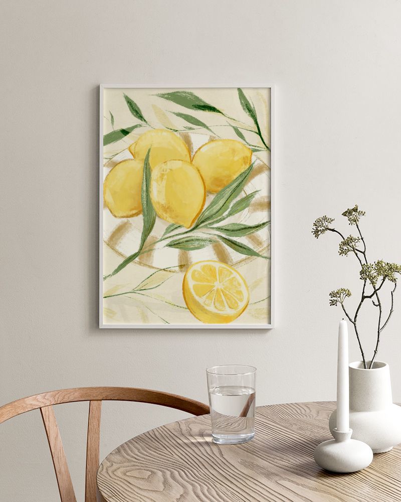 Lemon Hervest Print