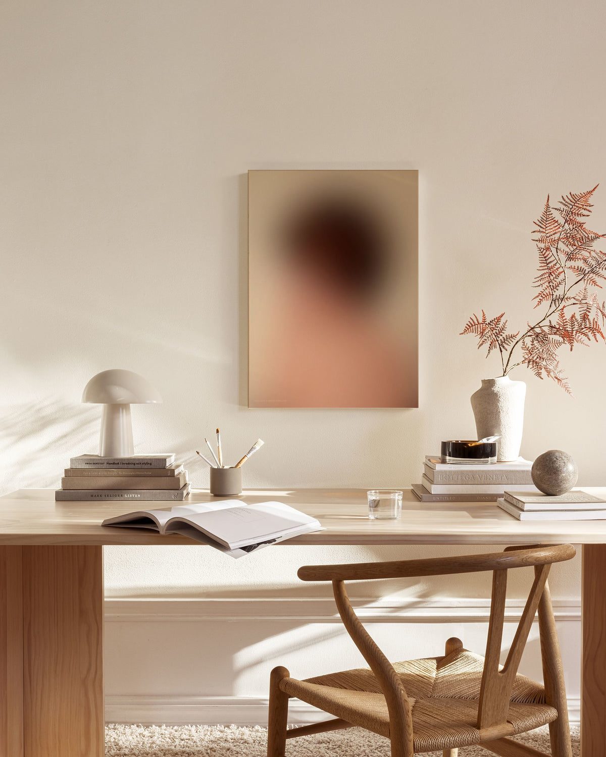 Mie & Him - Breathe Trust Heal Canvas print
