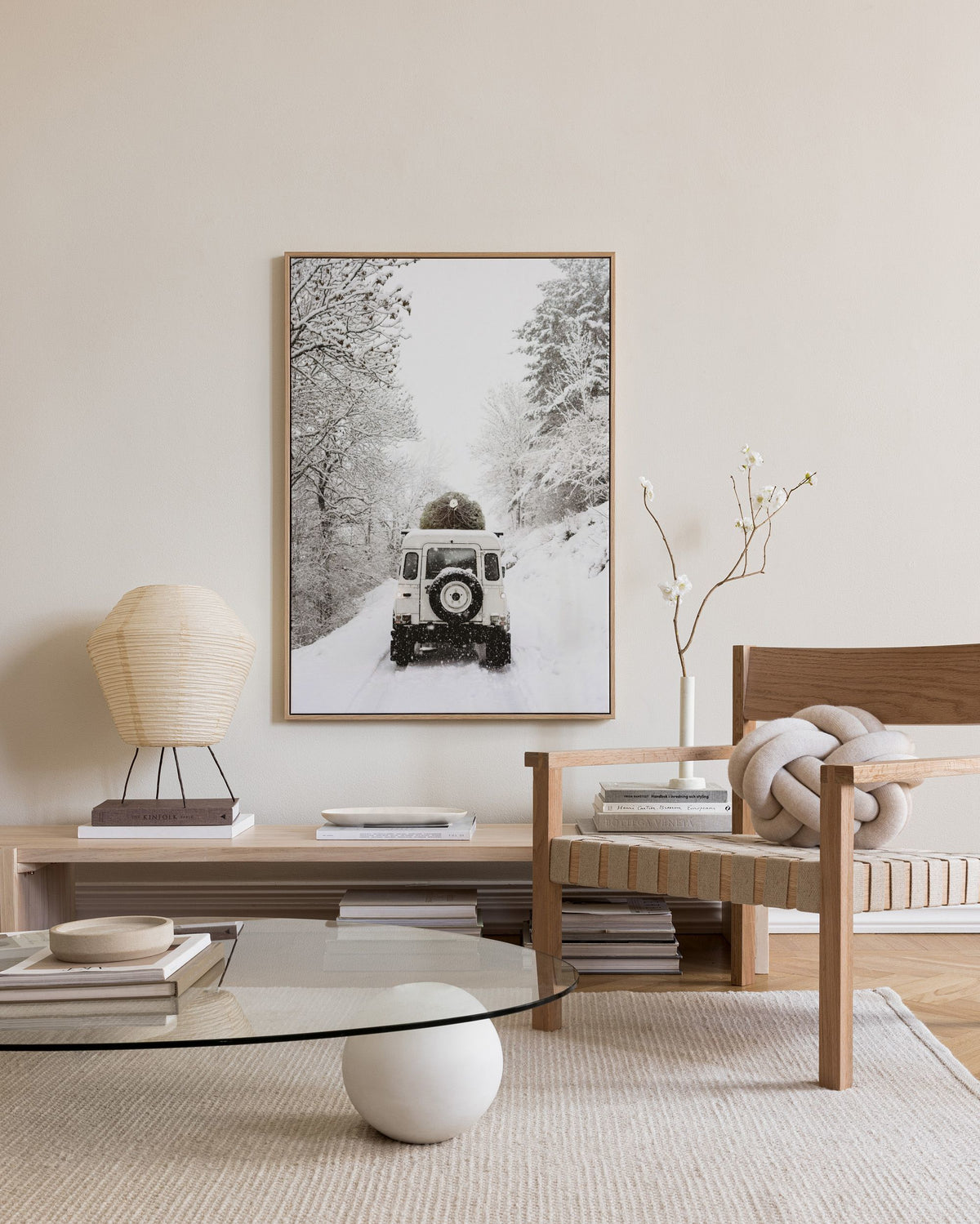 Holiday Delivery Canvas print