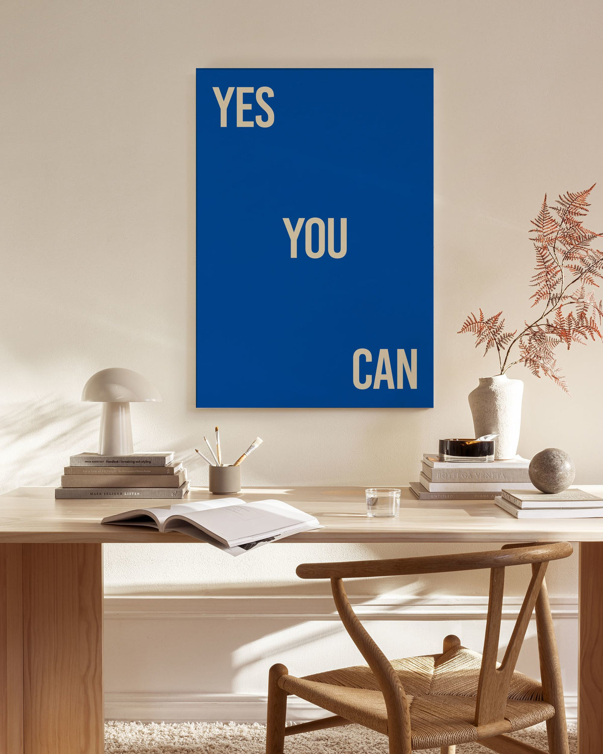 Yes You Can Canvas print