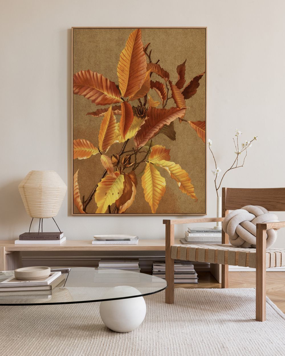 Autumn Branch Canvas print