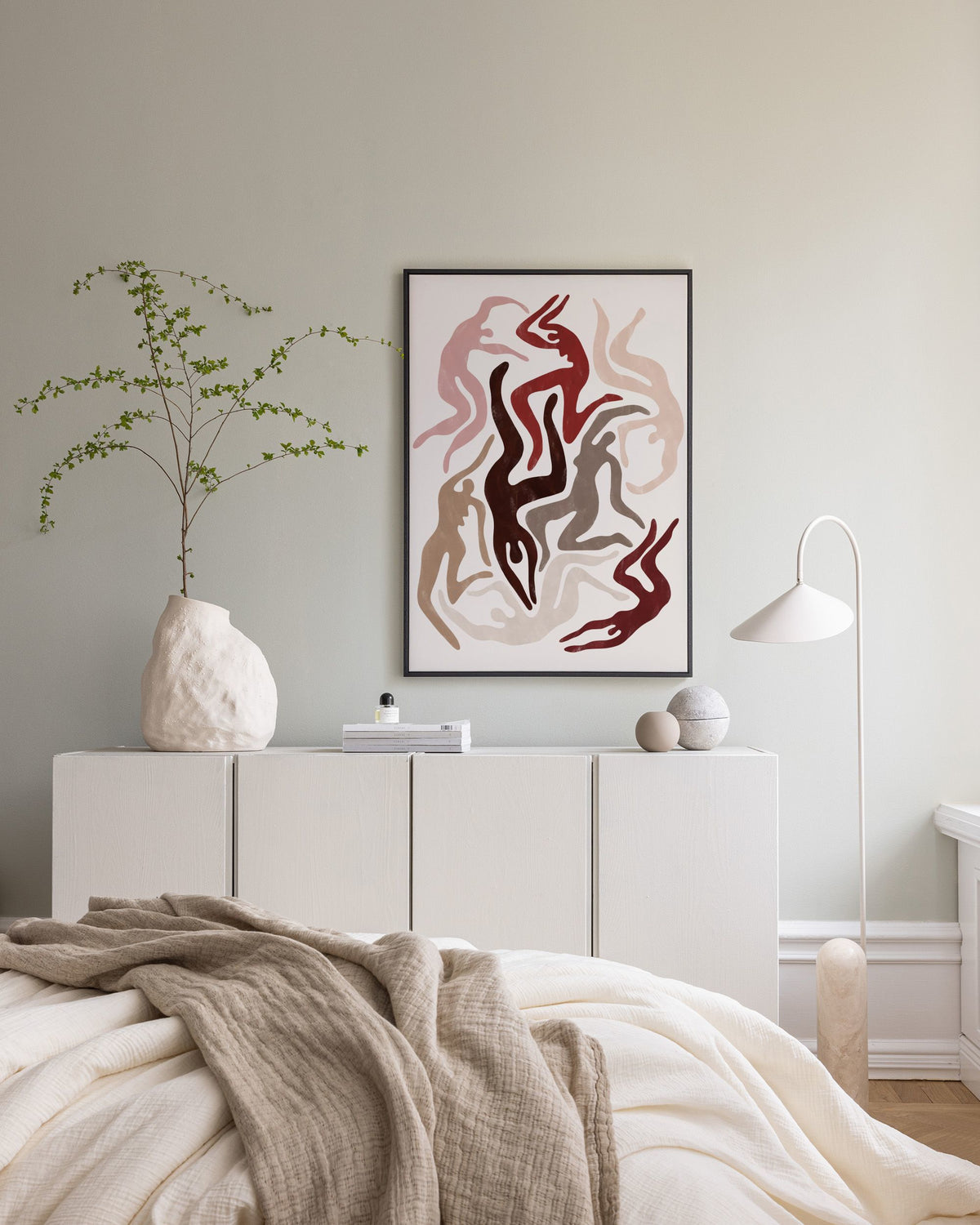 Kit Agar - The Dance Canvas print
