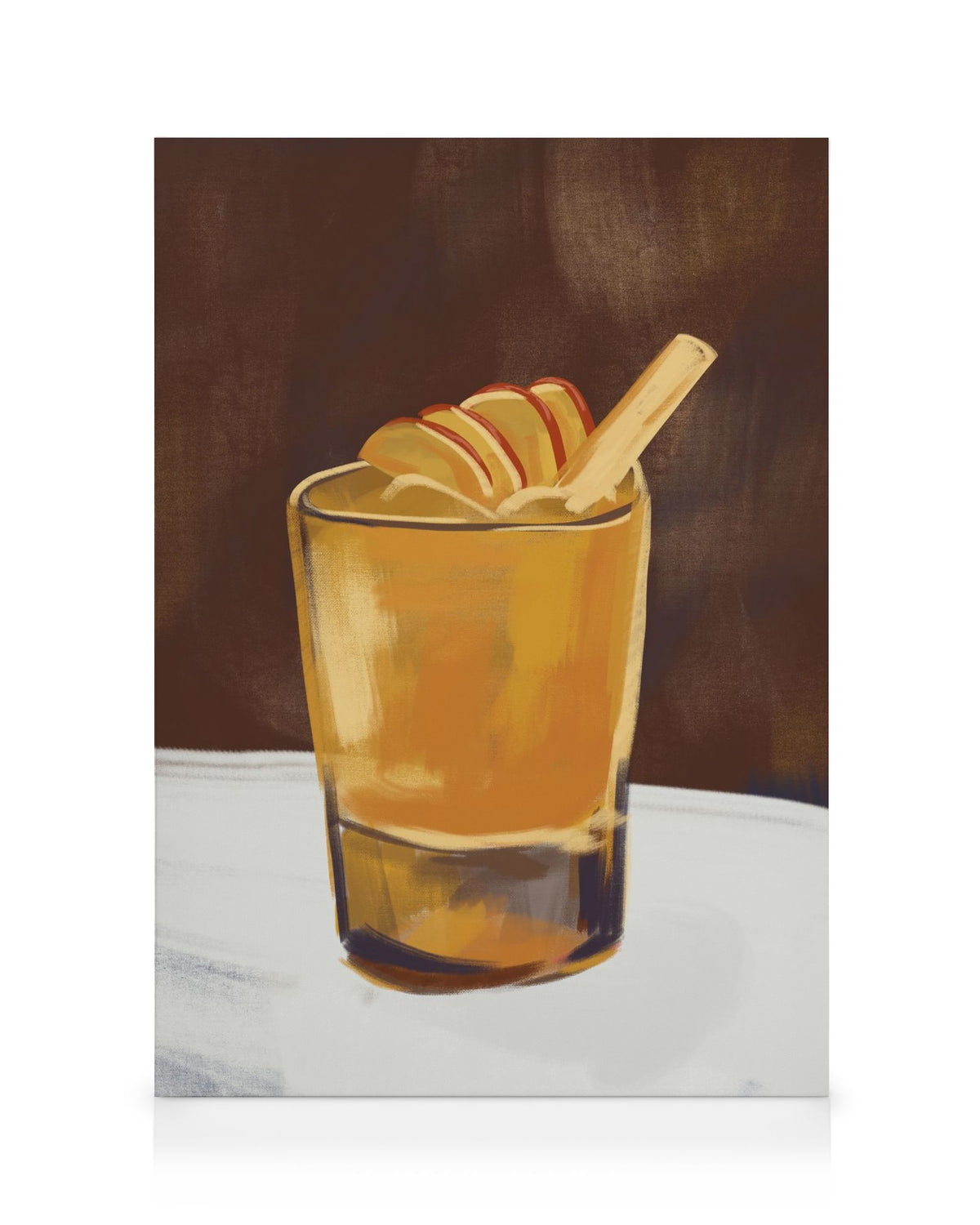 Apple Punch Still Life Canvas print