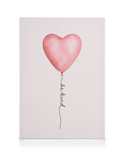 Be Kind Balloon Canvas print