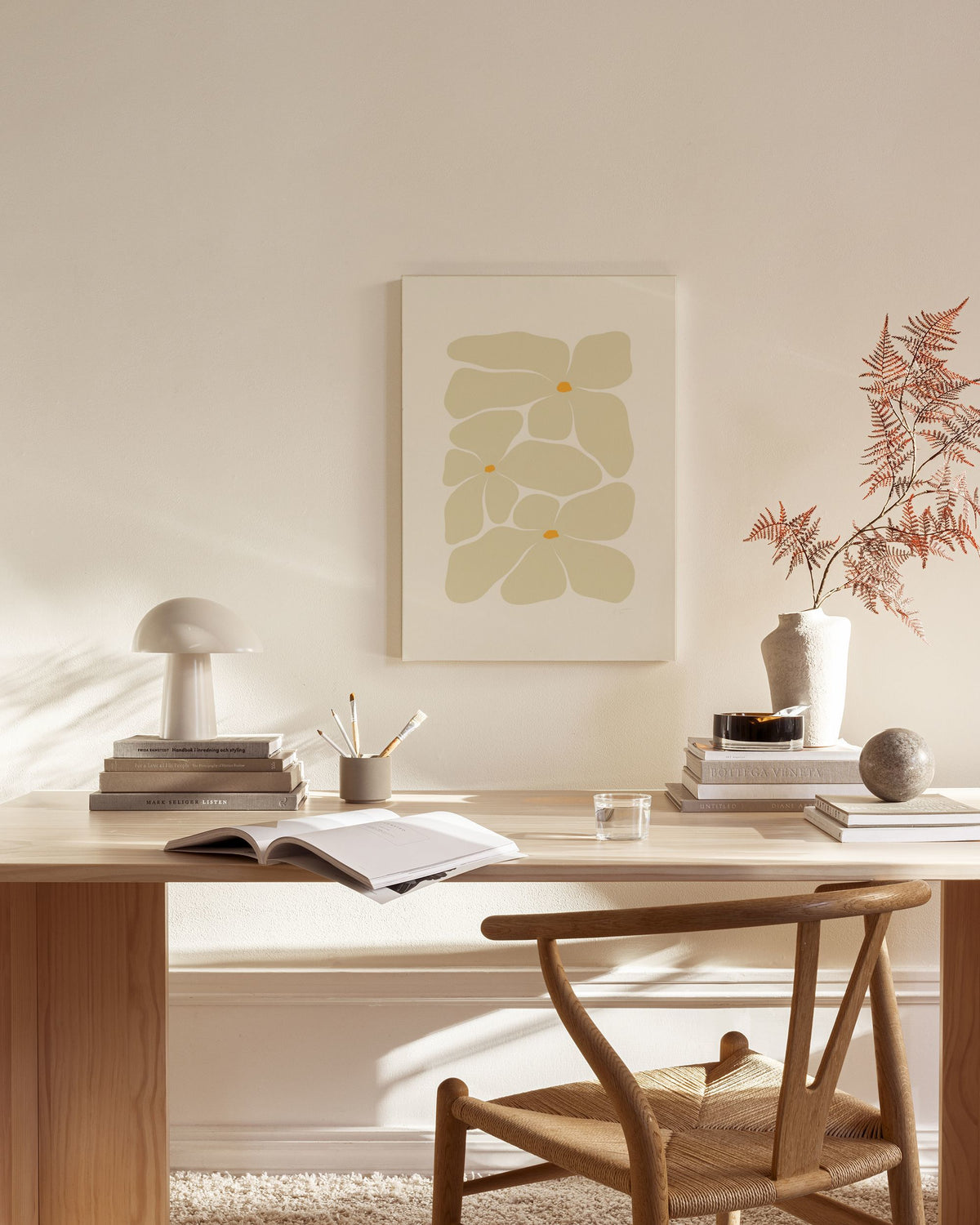 Stacked Canvas print