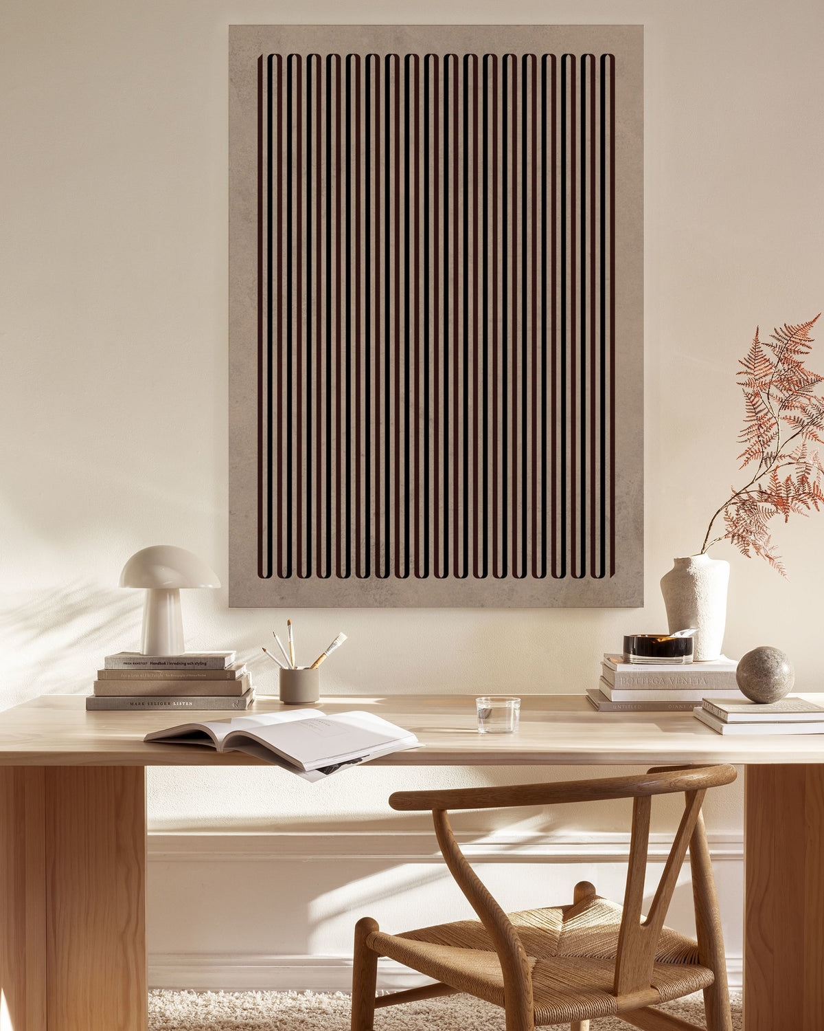 Graphic Lines Canvas print