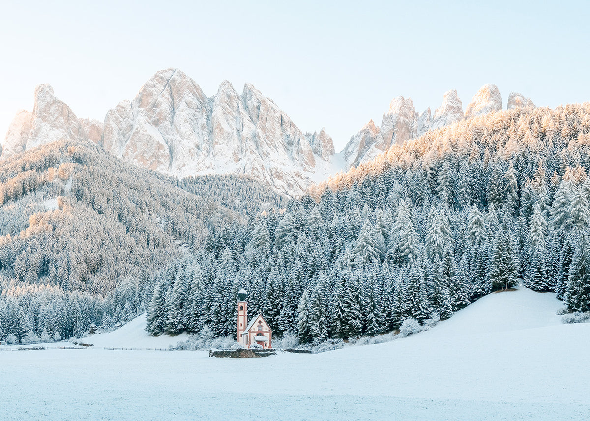 Winter Peaks Print