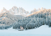 Winter Peaks Print