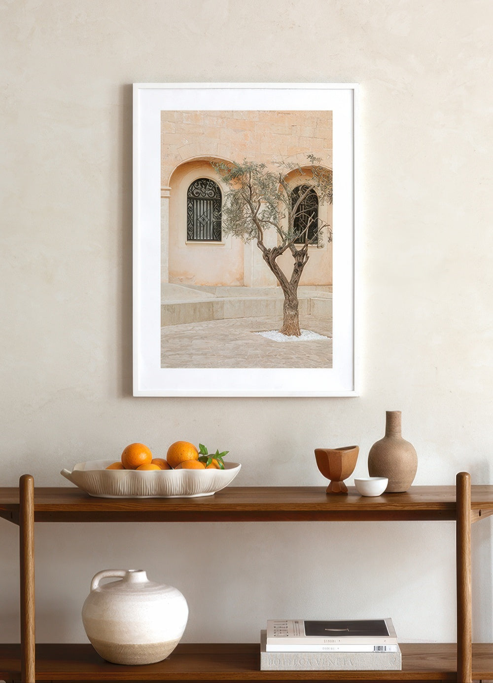 Lonely Olive Tree Print