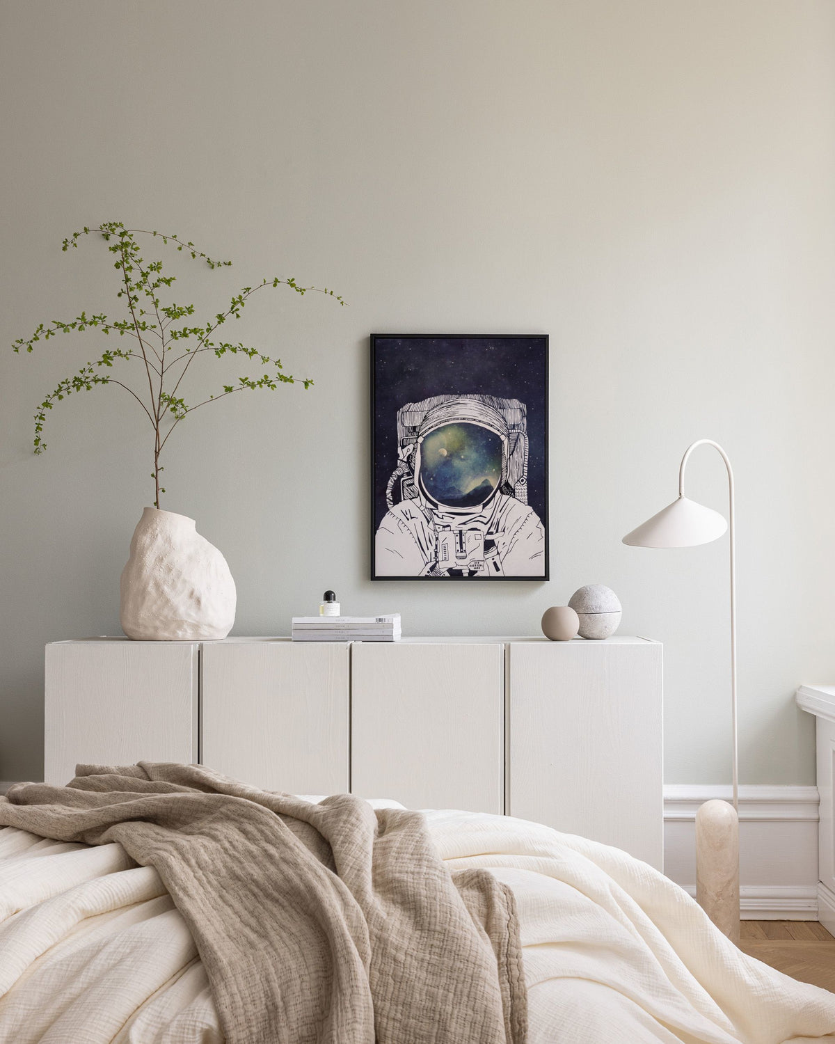 Dreaming of Space Canvas print