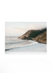 Sunset over Big Sur Canvas print