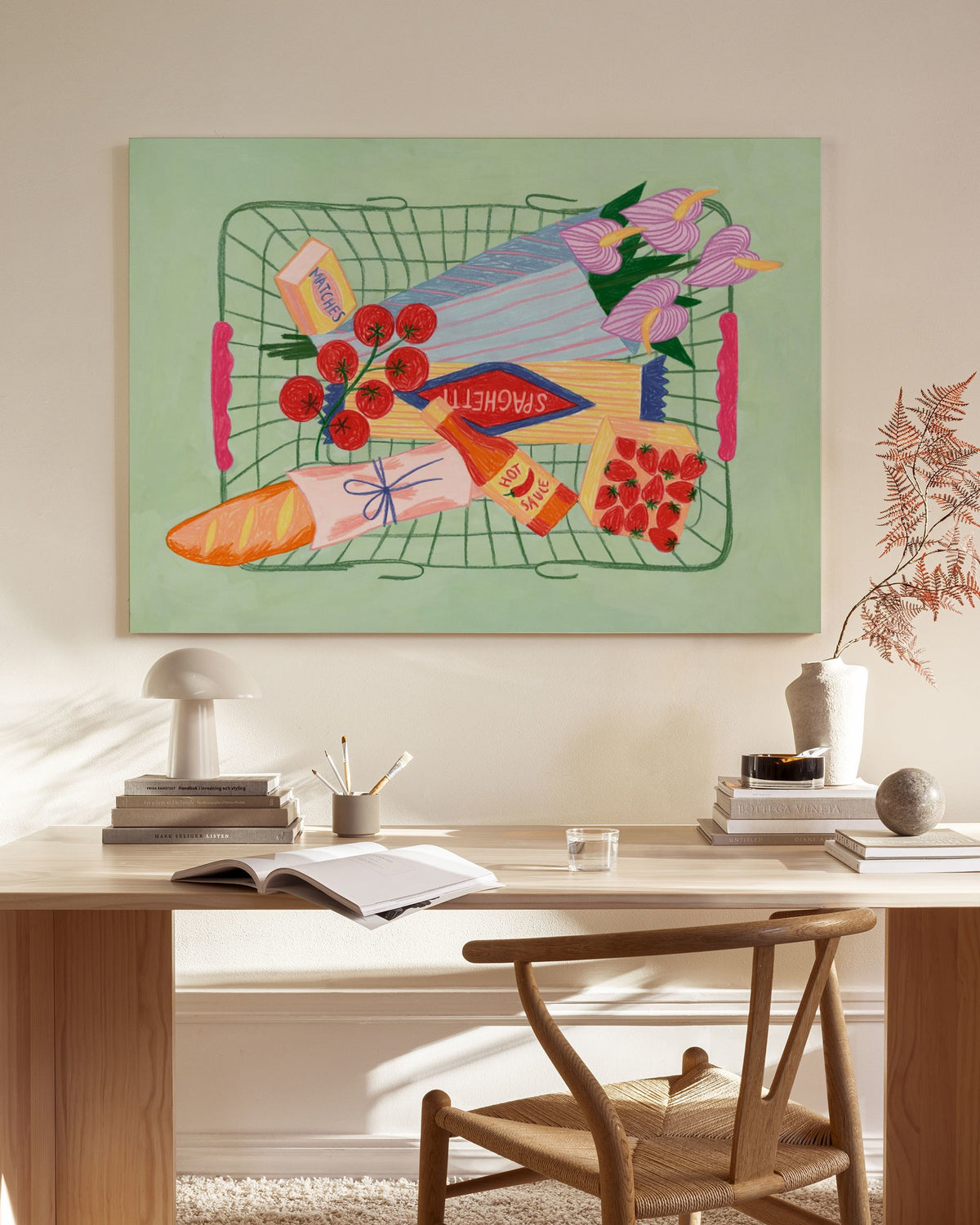 Romantic Errands Canvas print