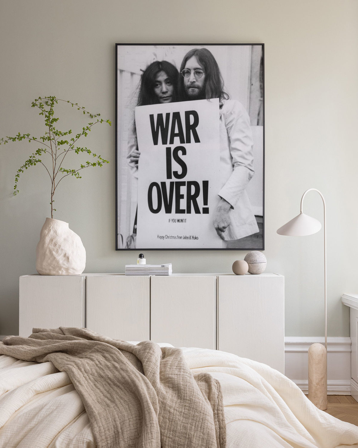 War is Over Canvas print