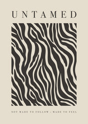Untamed Stripes Print