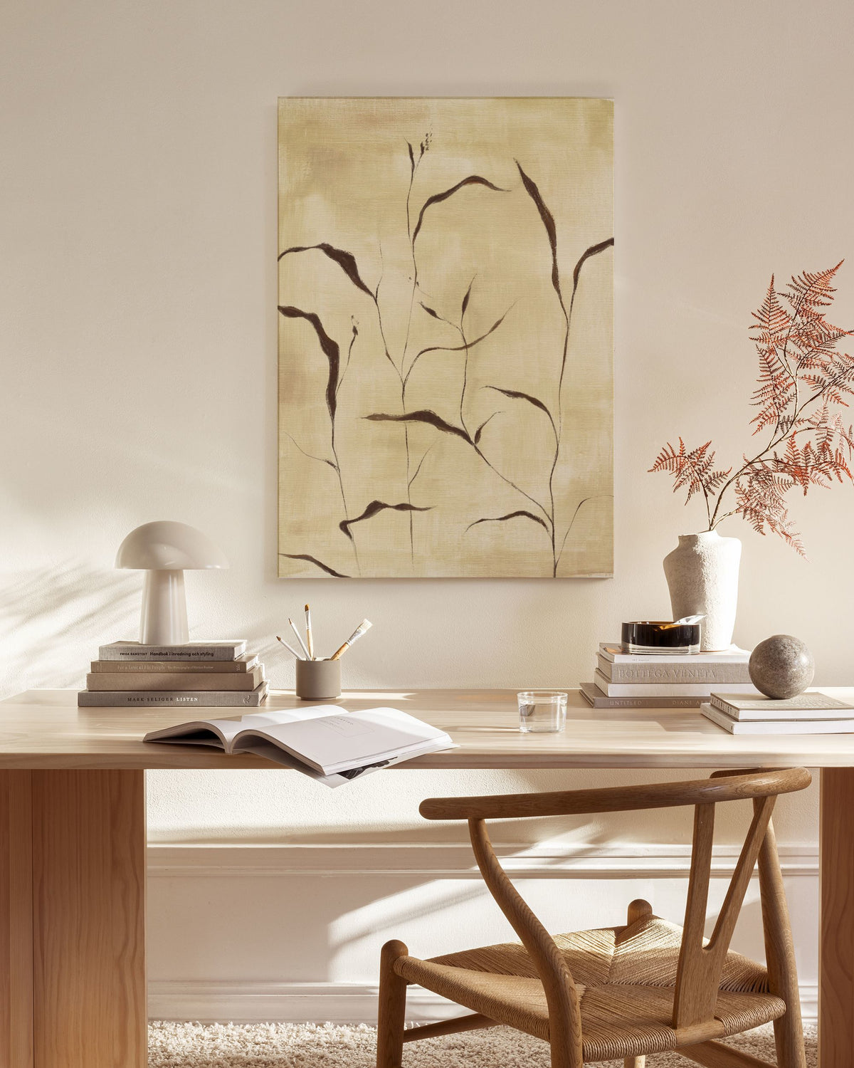 Soft Nature Canvas print