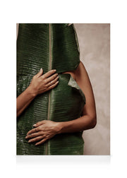 Hidden in Green Canvas print