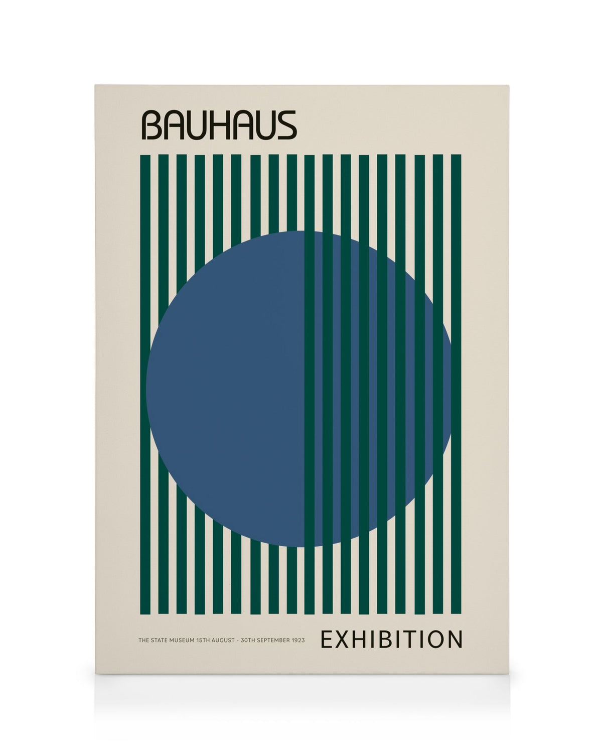 Bauhaus Exhibition Canvas print