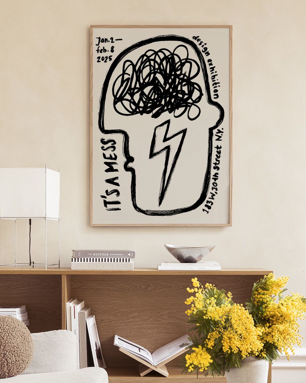 It's a Mess Print