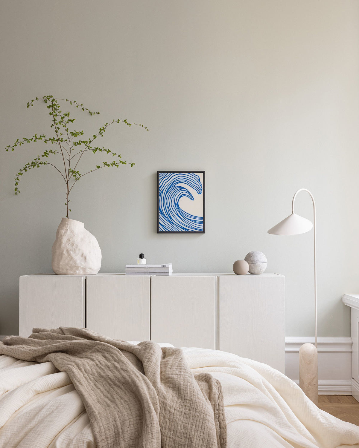 Merel Takken - Wavy Lines Canvas print