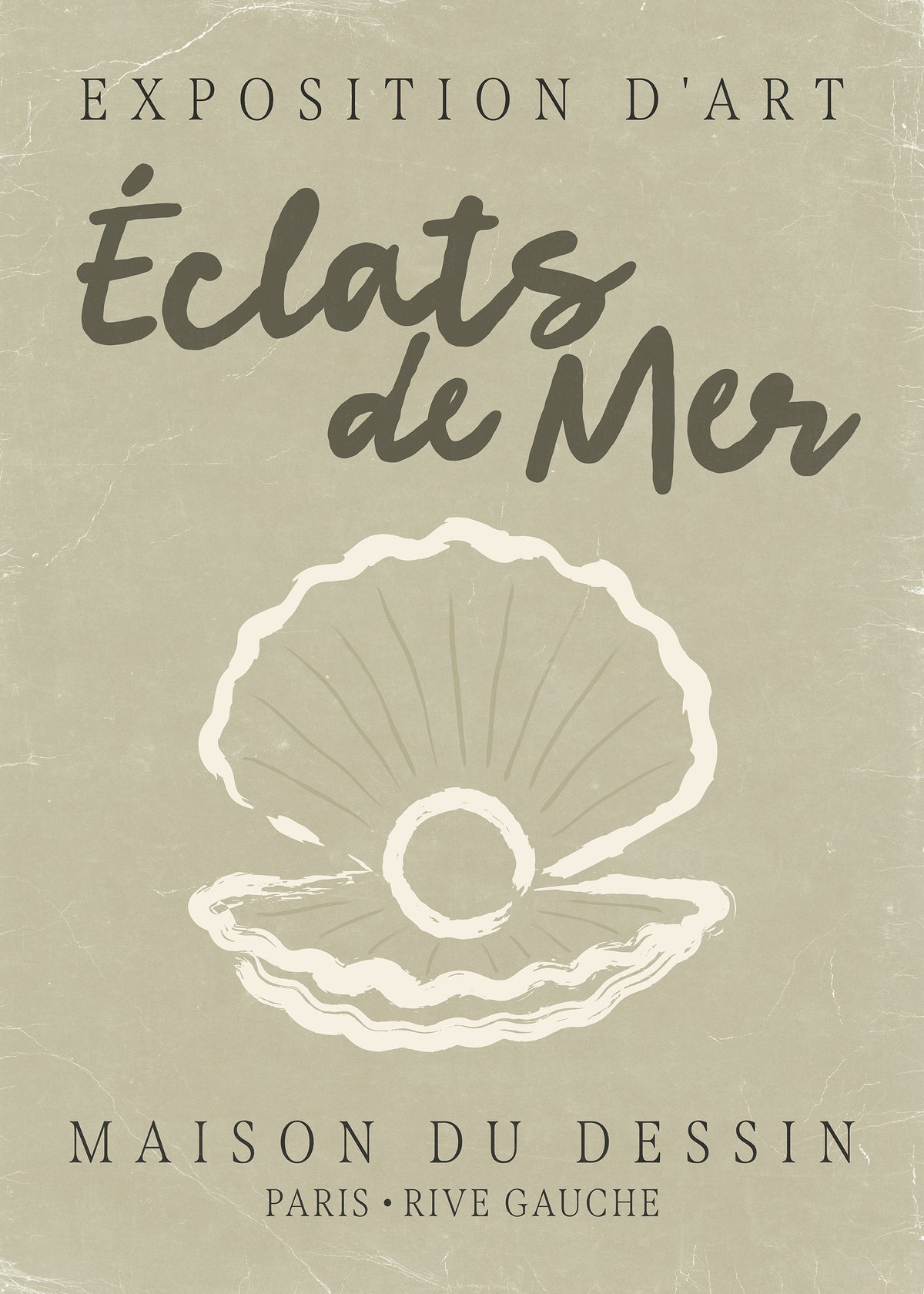 Éclats de Mer Plakat