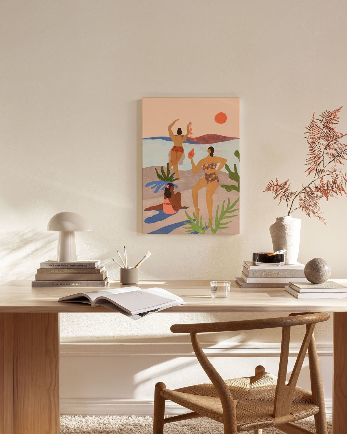 Arty Guava - Lay Hoon - Beach Please Canvas print