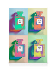 Pop Art Perfume No2 Canvas print