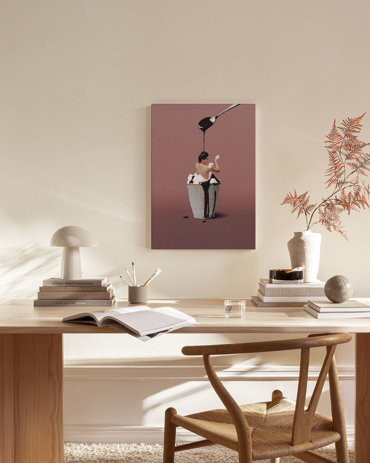 Maarten Leon - Made for Each Other Canvas print