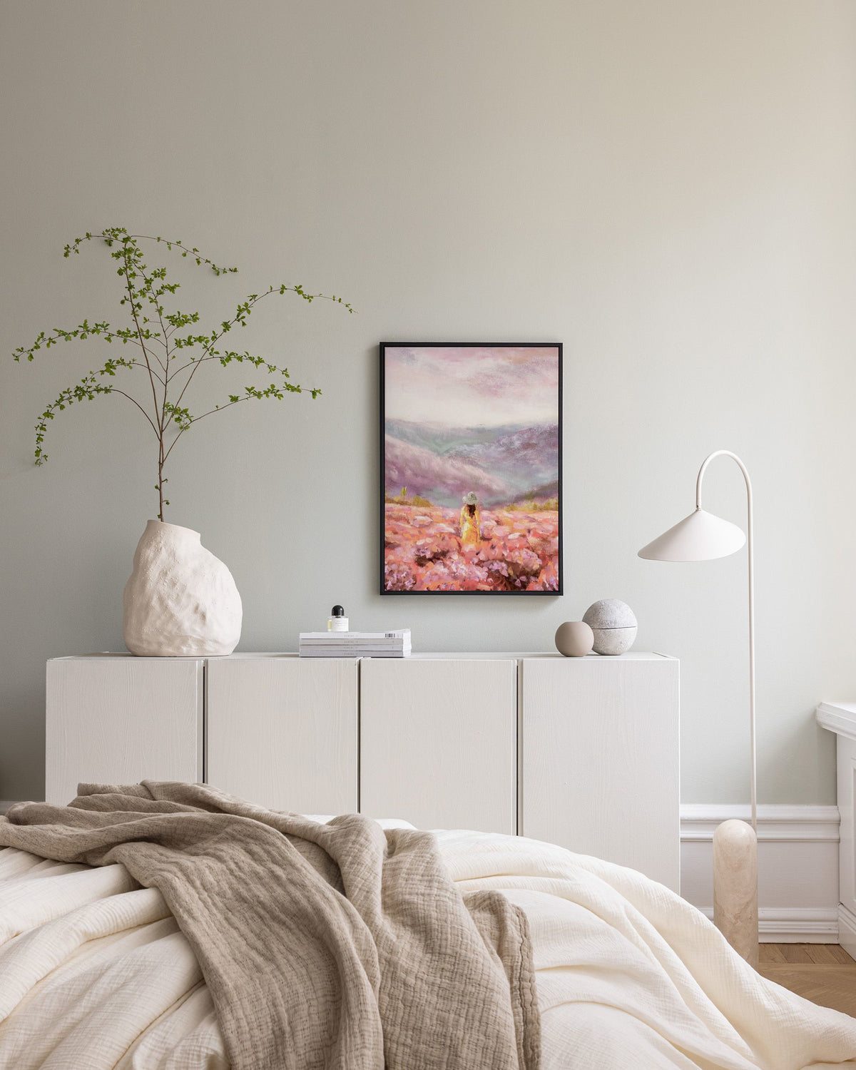 Champ De Fleurs Canvas print