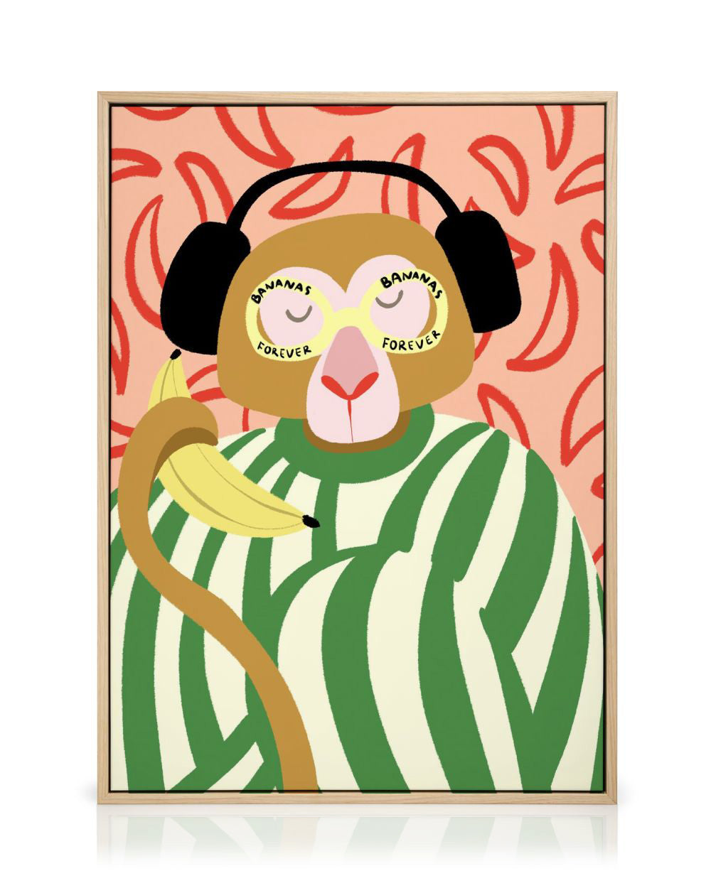 Bananas Forever Canvas print