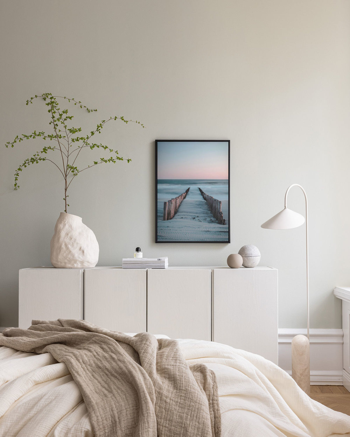 Towards the Sea Canvas print