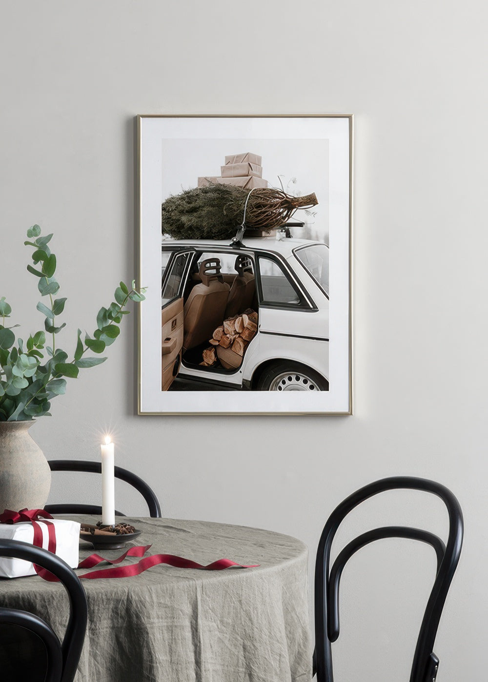 Holiday Car Print