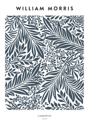 William Morris - Larkspur Print