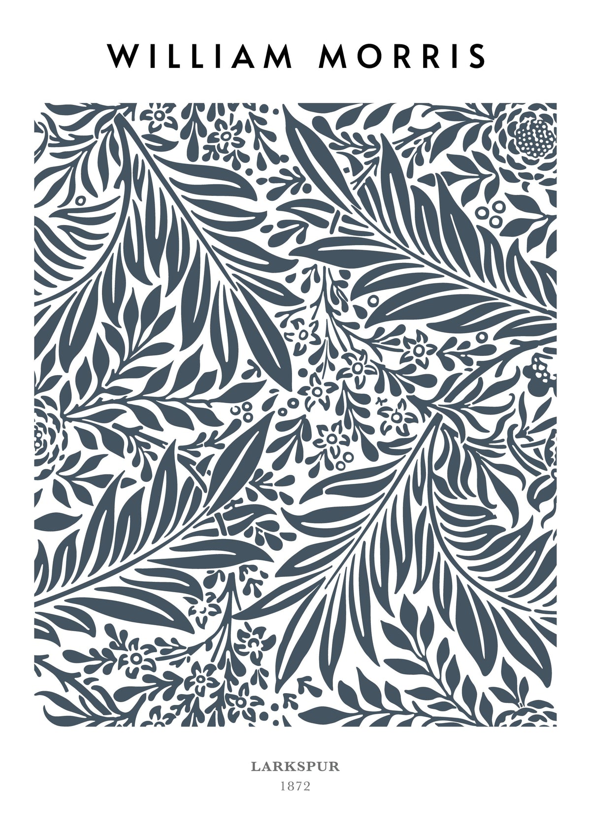 William Morris - Larkspur Print