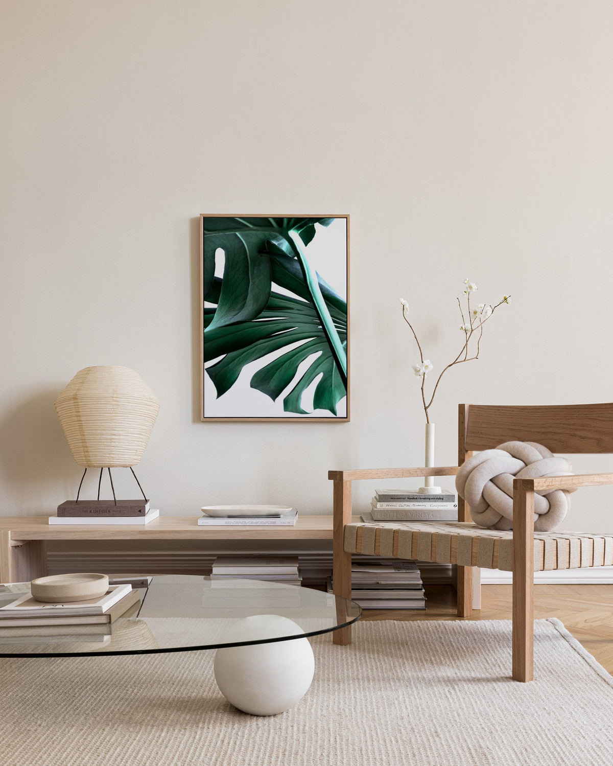 Big Monstera No.2 Canvas print