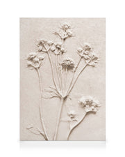Relief Flowers No1 Canvas print