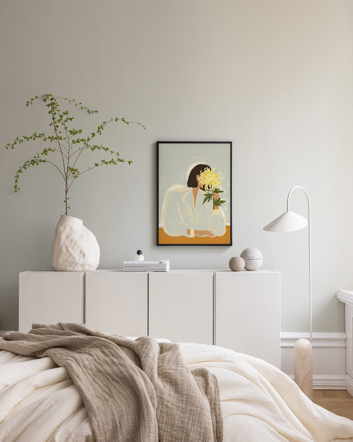 Arty Guava - Lay Hoon - The Chrysanthemum Canvas print