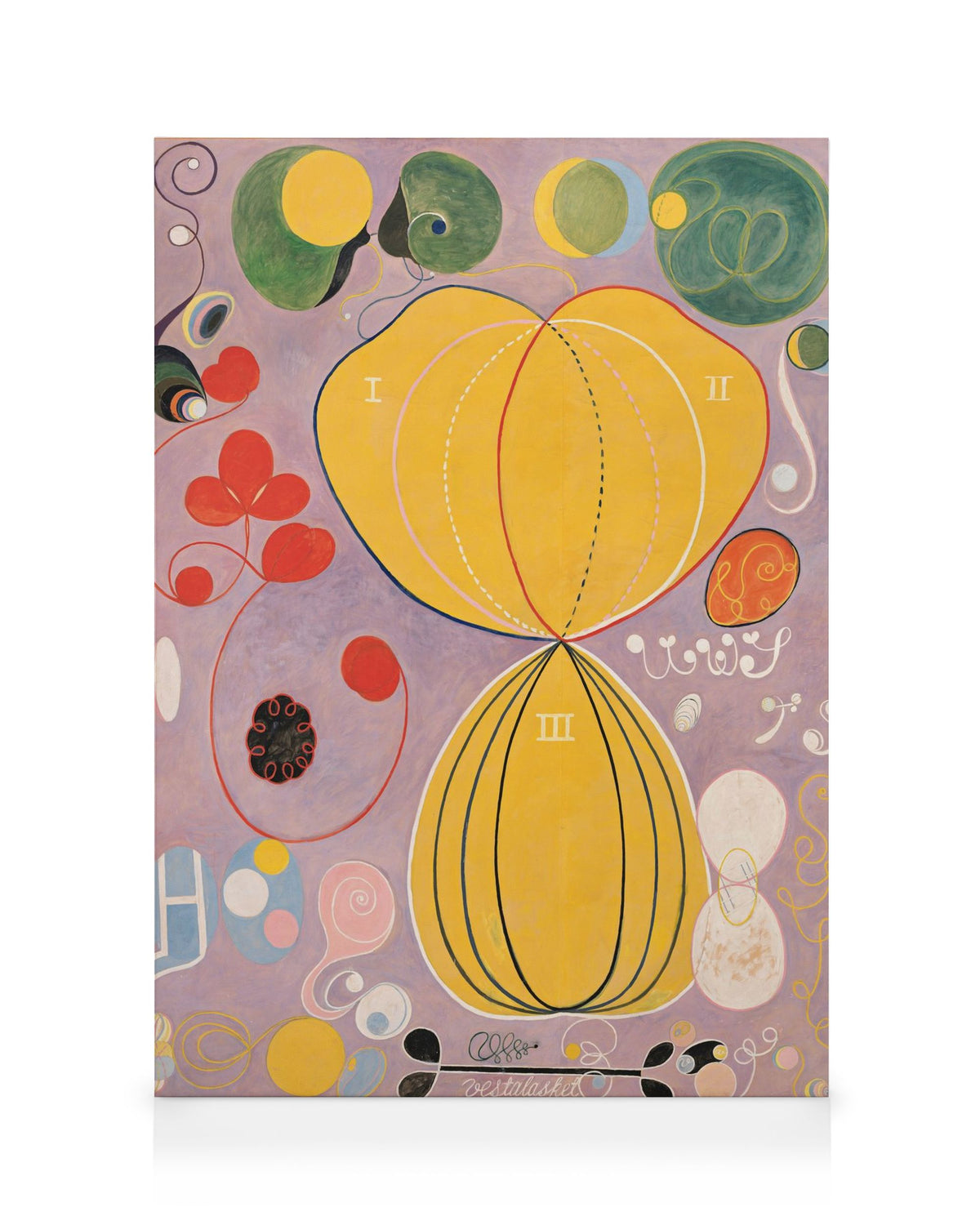 Canvas print - The Ten Largest, Adulthood, No.7 by Hilma af Klint