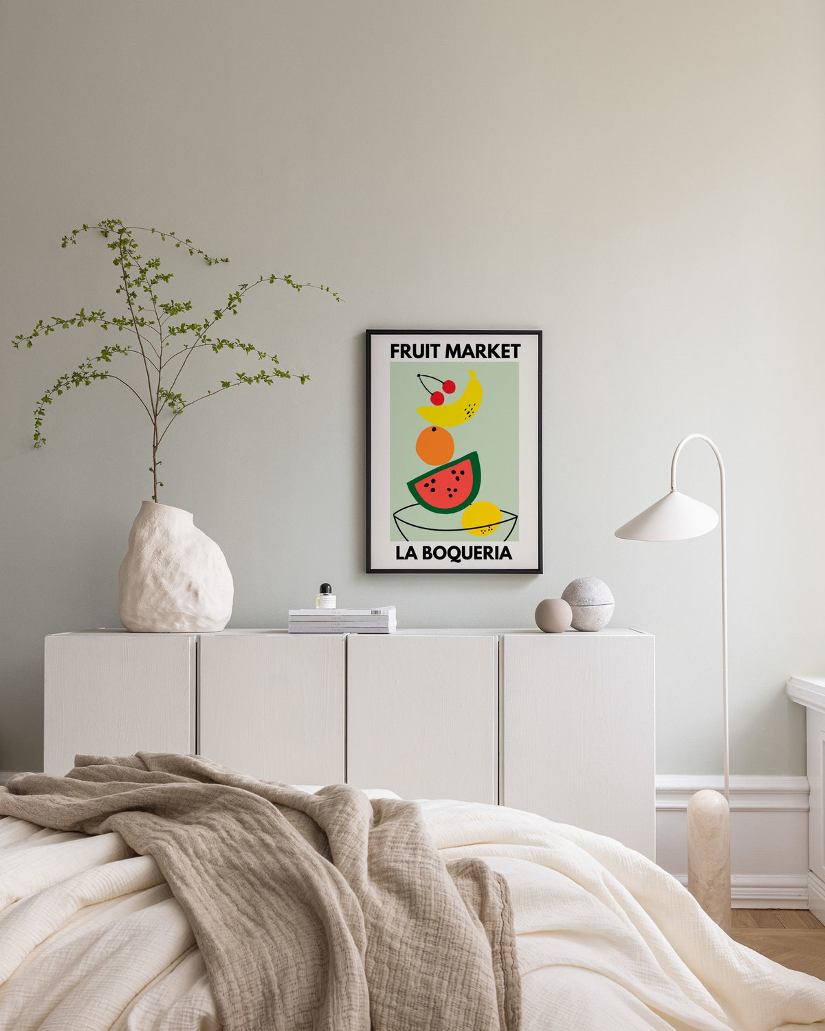 La Boqueria Canvas print
