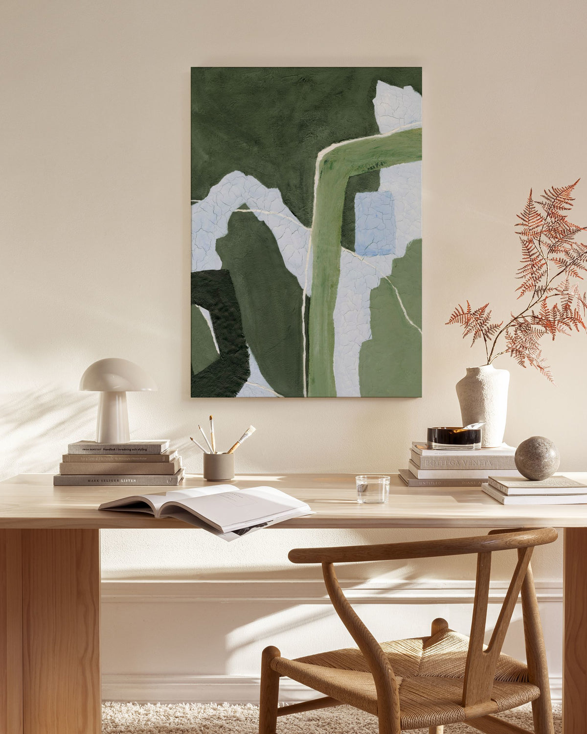 Muted Motion Canvas print
