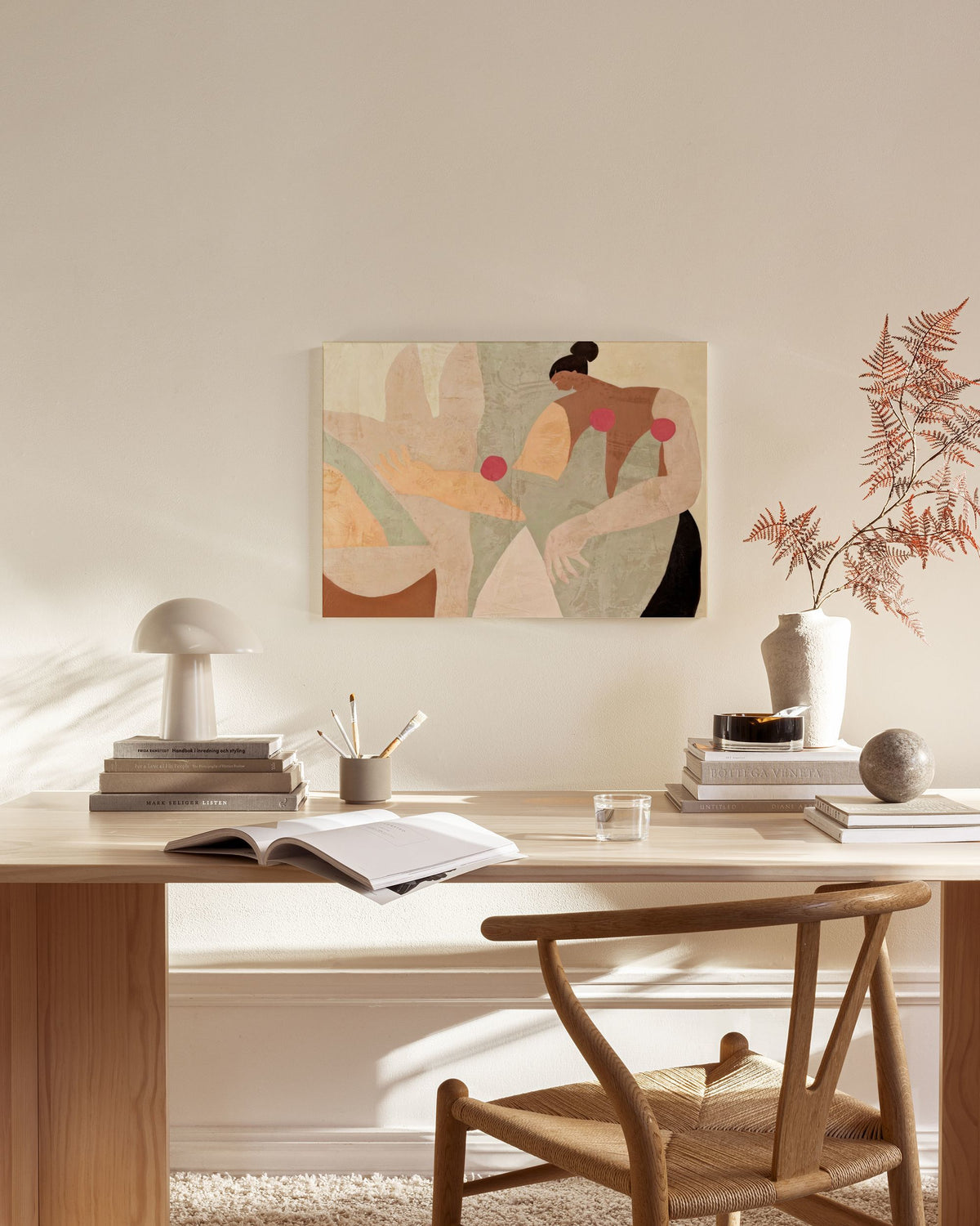 Berenice Hernandez - Ruth Canvas print
