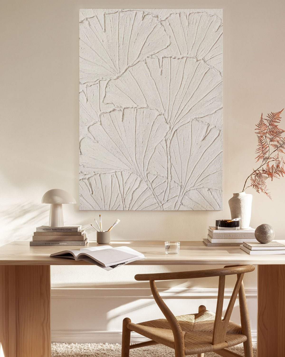 Ginkgo Texture Canvas print
