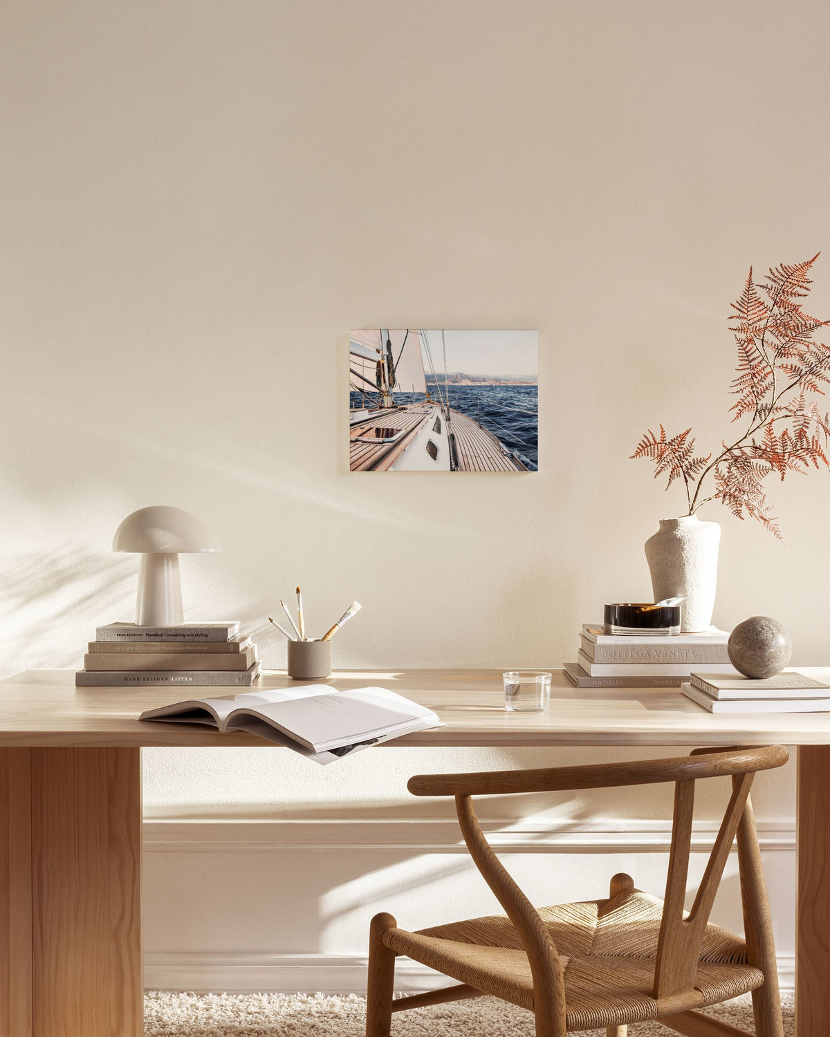 On a Boat Canvas