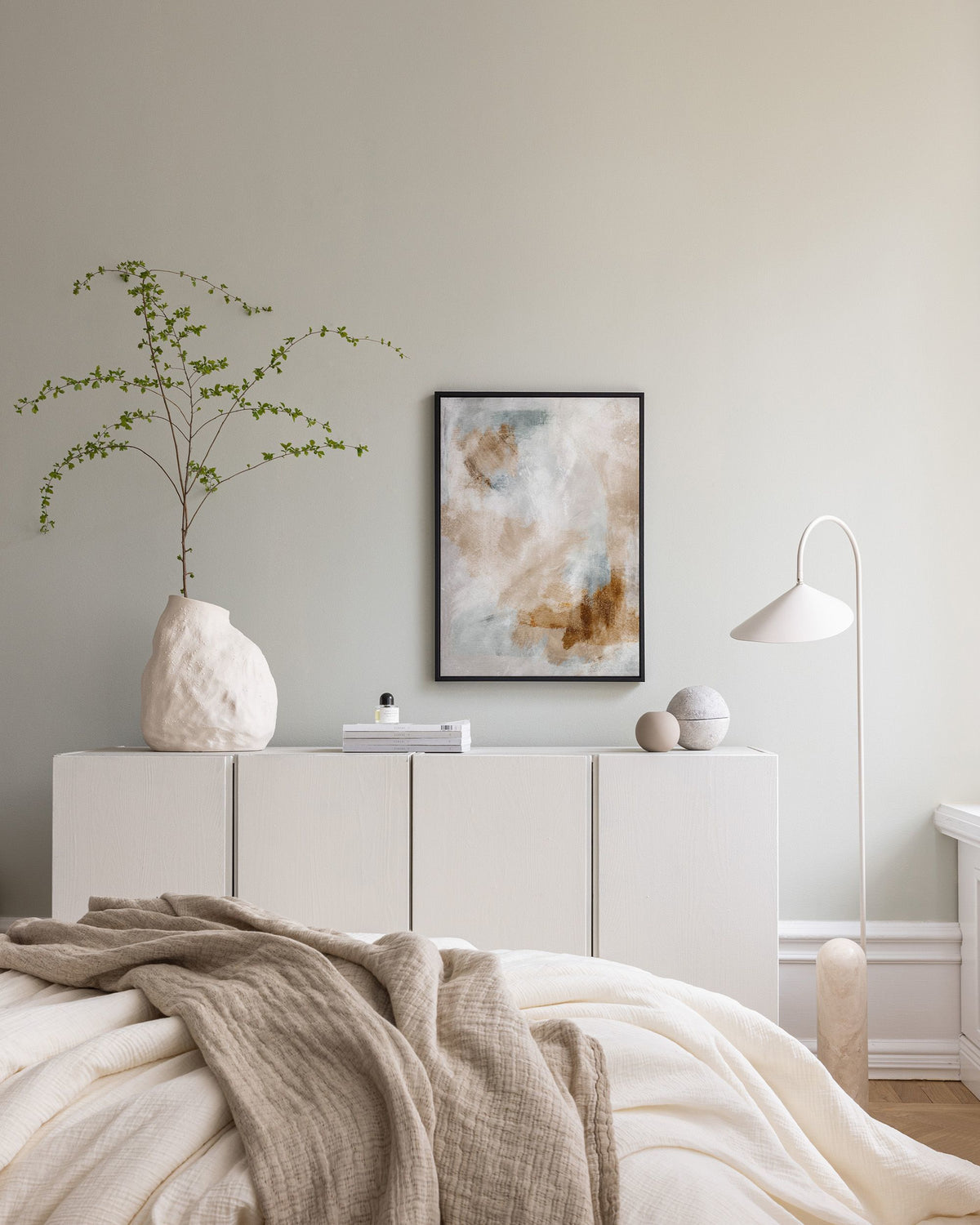Contemporary Brushes Canvas print