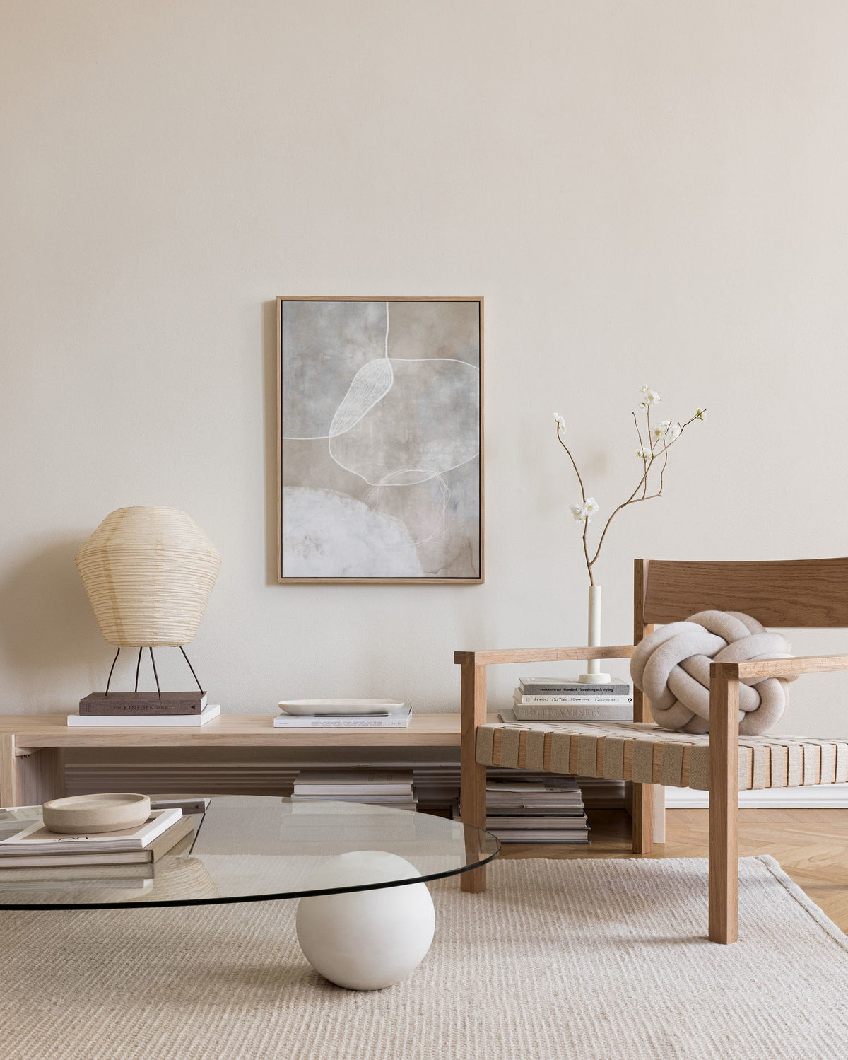 Serene Abstract Canvas print