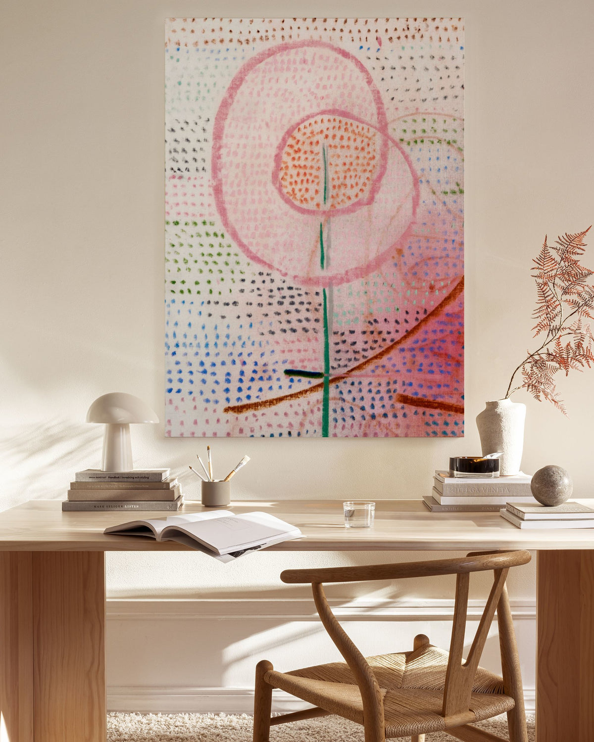 Paul Klee - Blossoming Canvas print