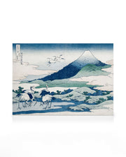 Hokusai - Umezawa Manor in Sagami Province Canvas print