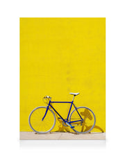 Yellow Bike Canvas print